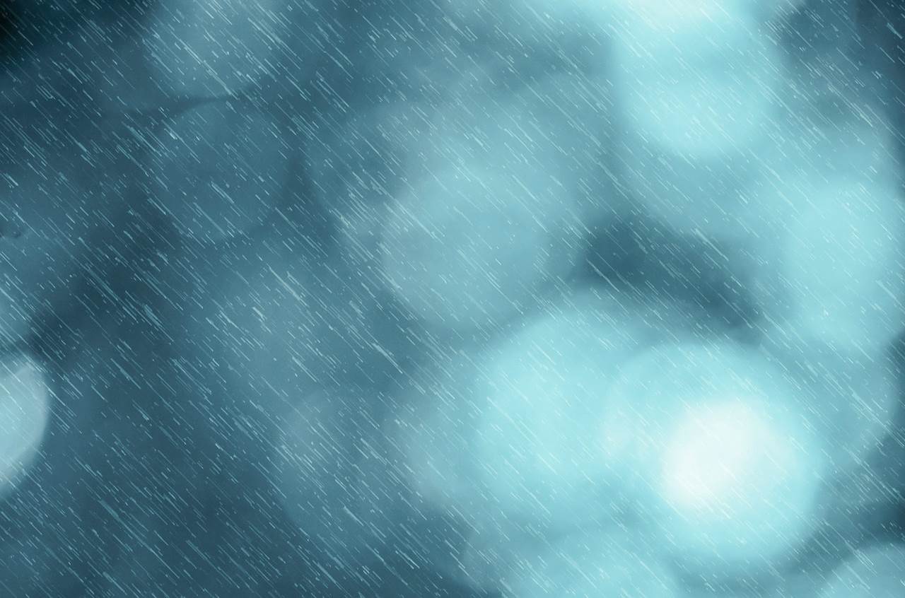 Abstract rain