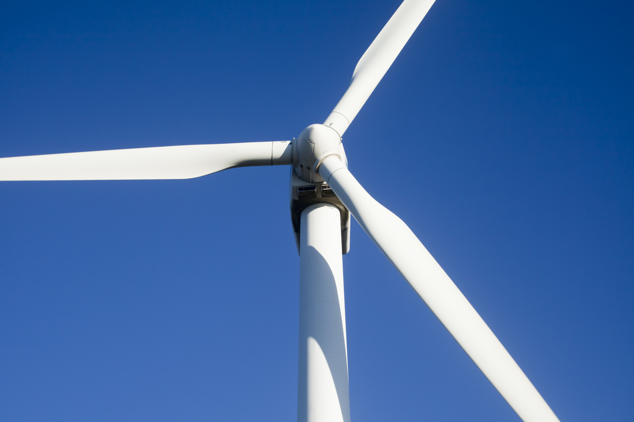 On shore wind turbine