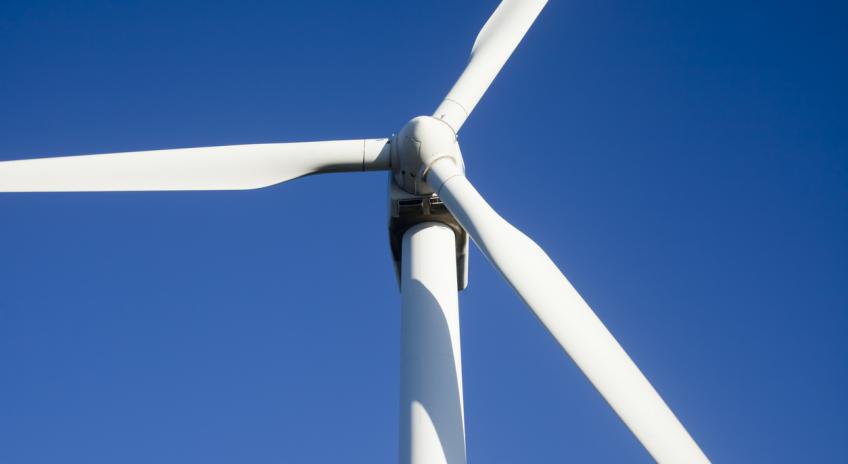 On shore wind turbine