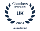 Chambers Ranked in UK 2024 | Laura Irvine