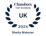 Chambers Top Ranked UK 2024 | Sheila Webster